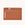 envelope laptop sleeve pebbled chestnut back view with items in exterior pockets