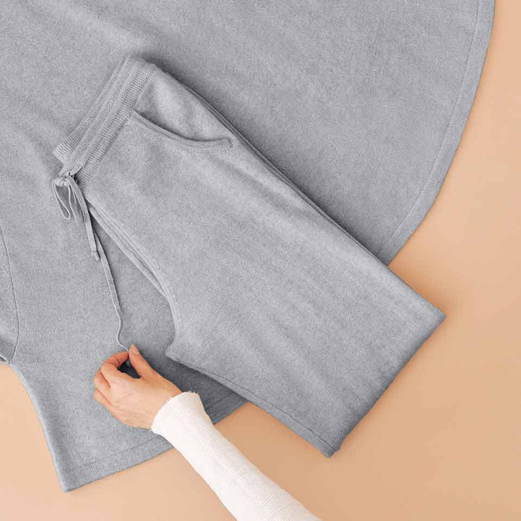 Last Chance | Cashmere Straight Leg Pant 3 main