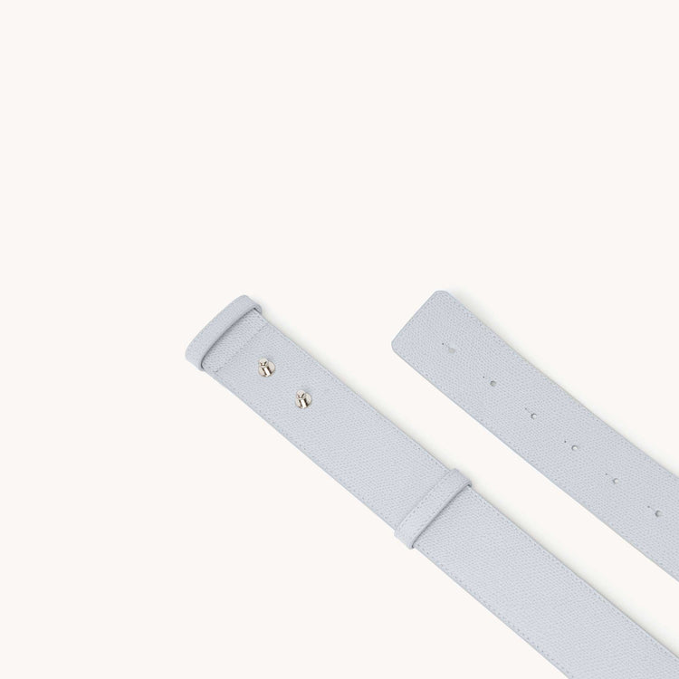 Mini armonica belt in ice closeup