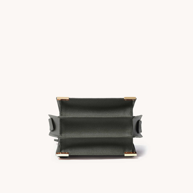 armonica bag pebbled forest bottom view