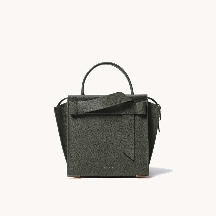 armonica bag pebbled forest front view