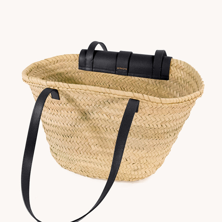 Amalfi Basket Tote | Raffia 5 main