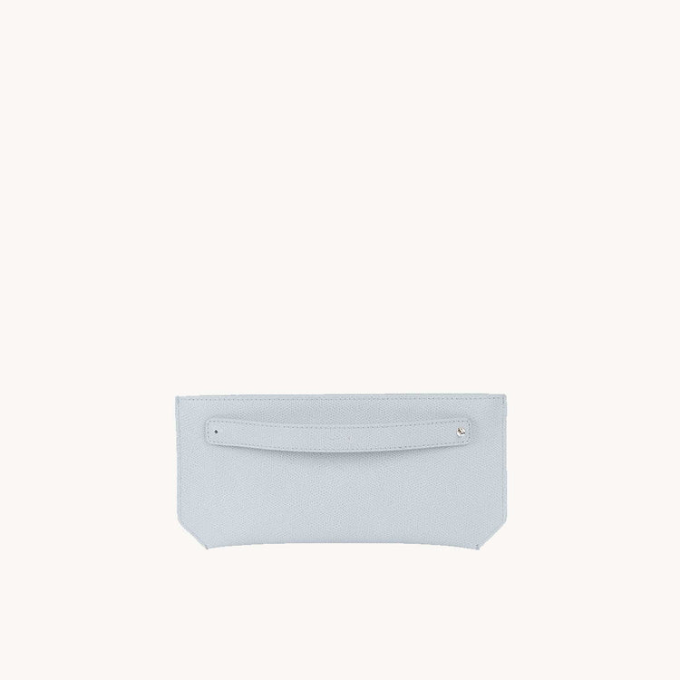 bracelet pouch pebbled ice front view