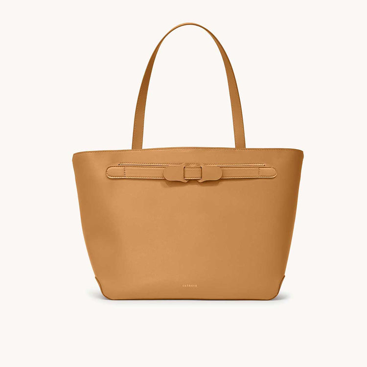 Senreve - Authenticated Handbag - Leather Beige Plain for Women, Very Good Condition