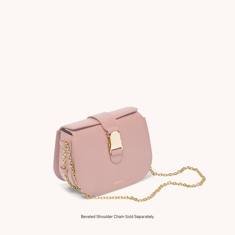 chain crossbody merlot