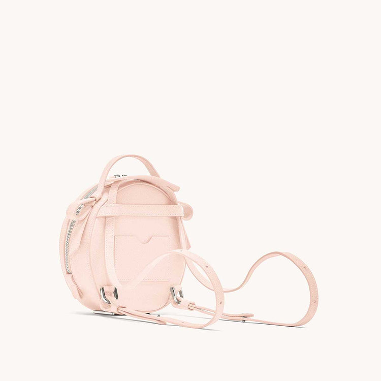 circa bag pebbled blush back view