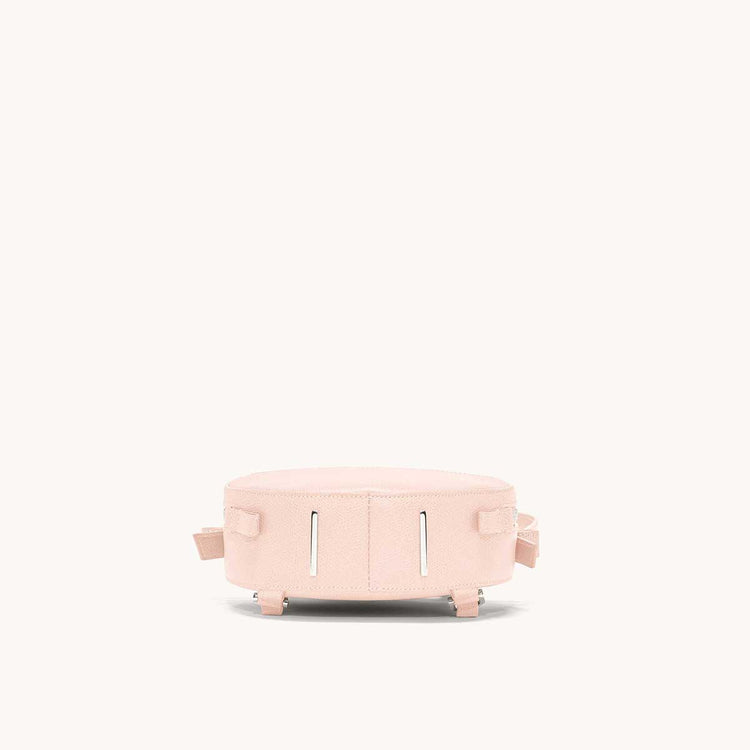 circa bag pebbled blush bottom view