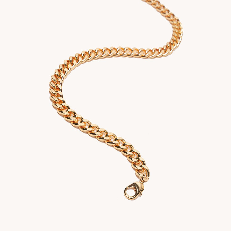 Bold Link Shoulder Chain | Plated Aluminum 2 main