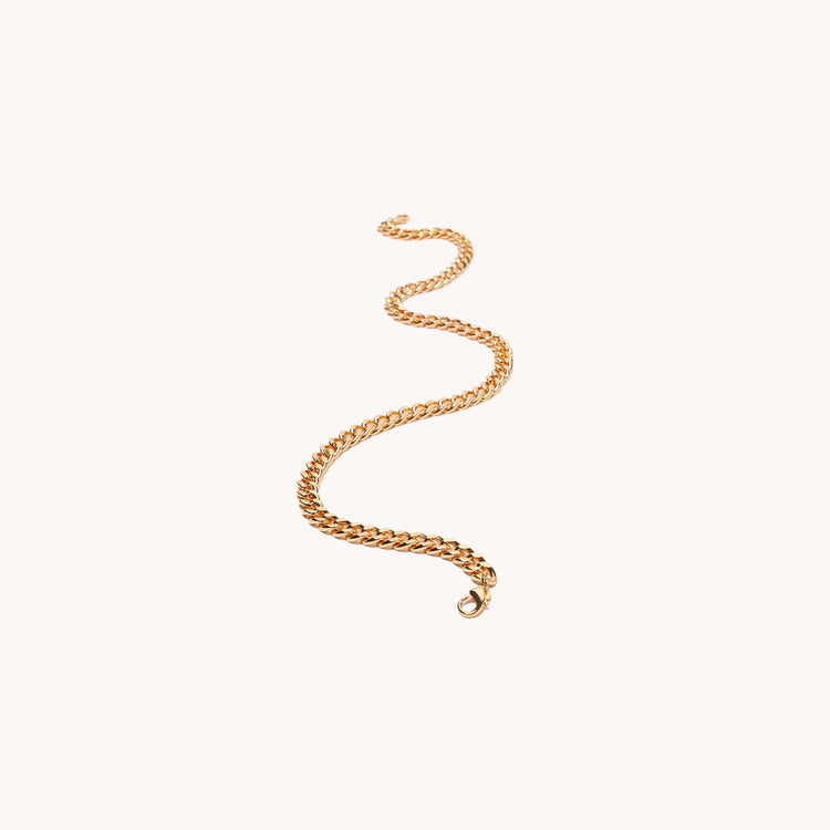 Bold Link Shoulder Chain | Plated Aluminum 3 main