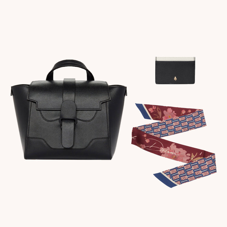 Mini Maestra Gift Set | Pebbled Noir 2 main