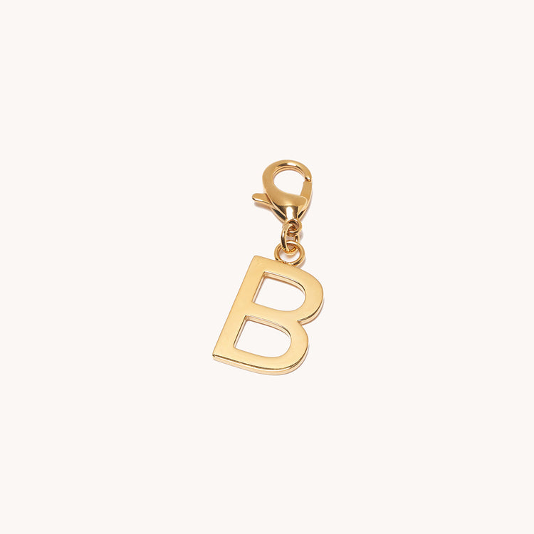 Gold Letter B