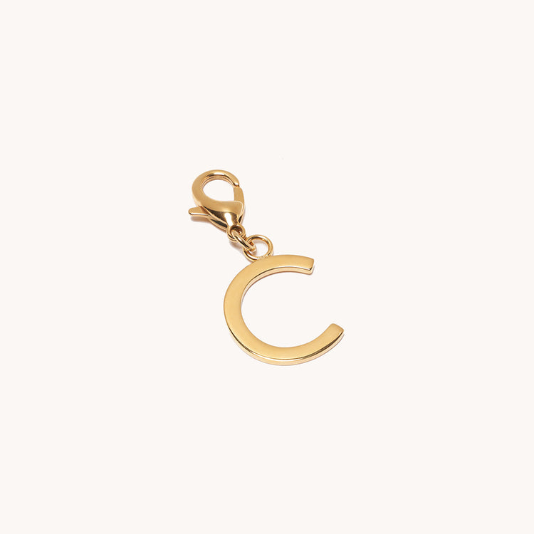 Gold Letter C