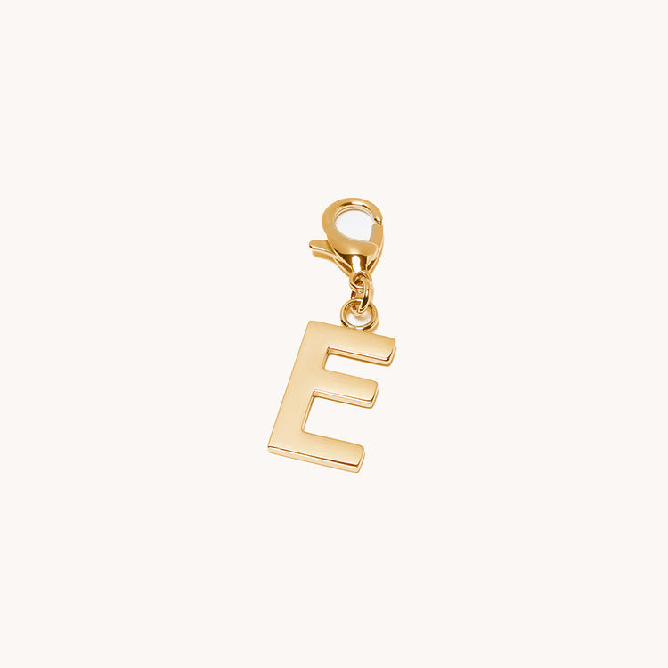 Gold Letter E