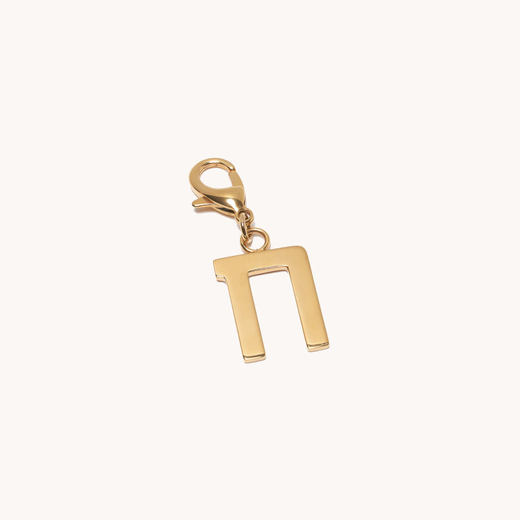 Gold Letter N
