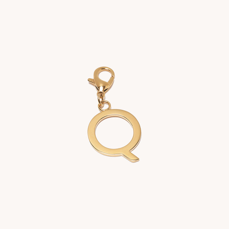 Gold Letter Q