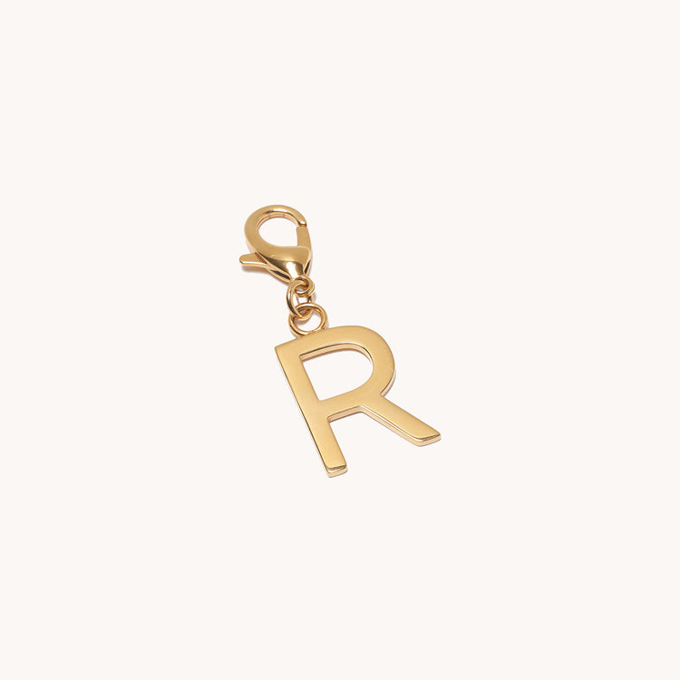 Gold Letter R