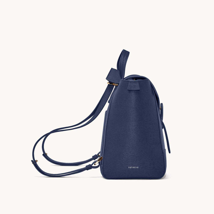 Maestra Bag Mimosa Pilot with Gold Hardware Side View