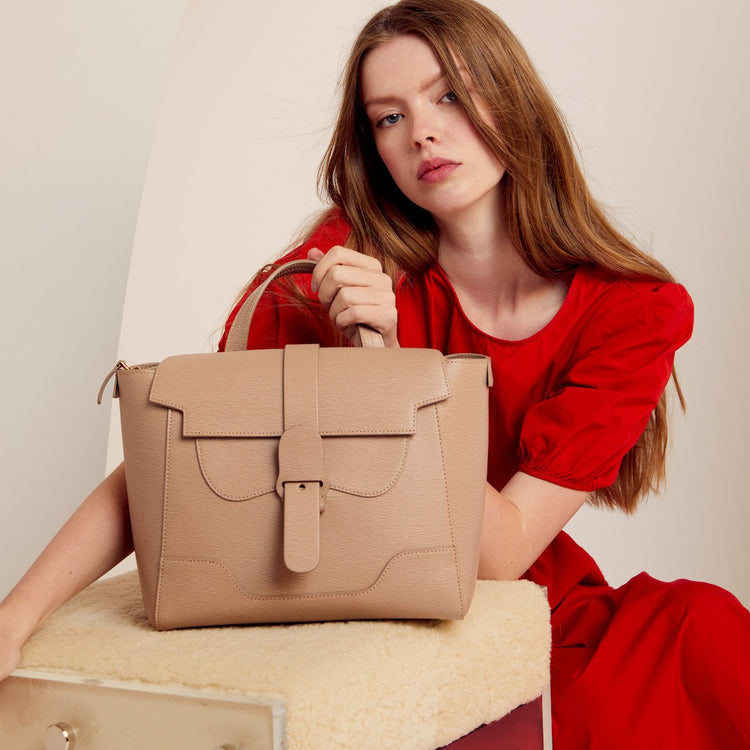 SENREVE Midi Maestra: Luxury Leather Handbag - Made in Italy