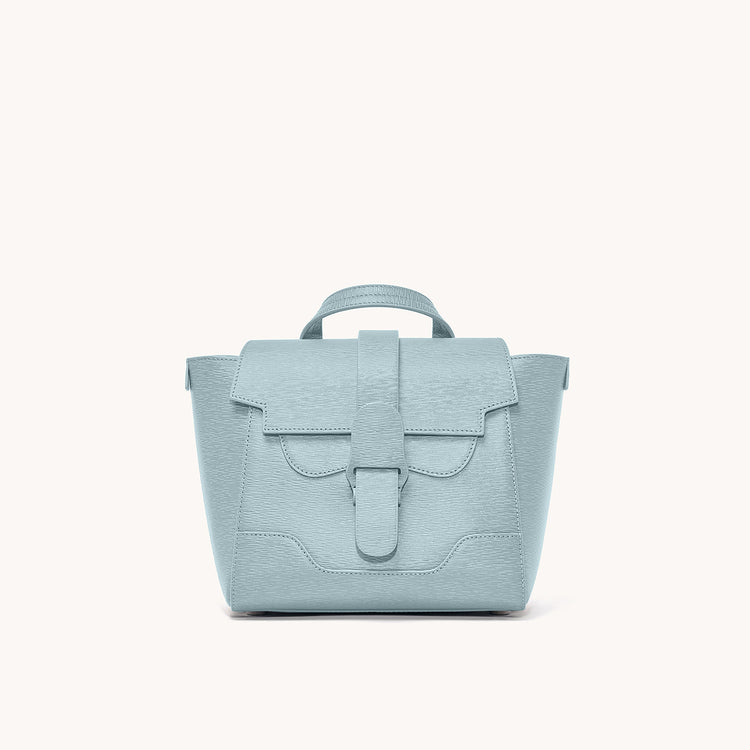Mini Maestra Bag Mimosa Spearmint with Silver Hardware Front
