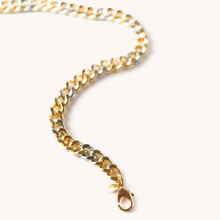 Bold Link Shoulder Chain | Plated Aluminum 2 main