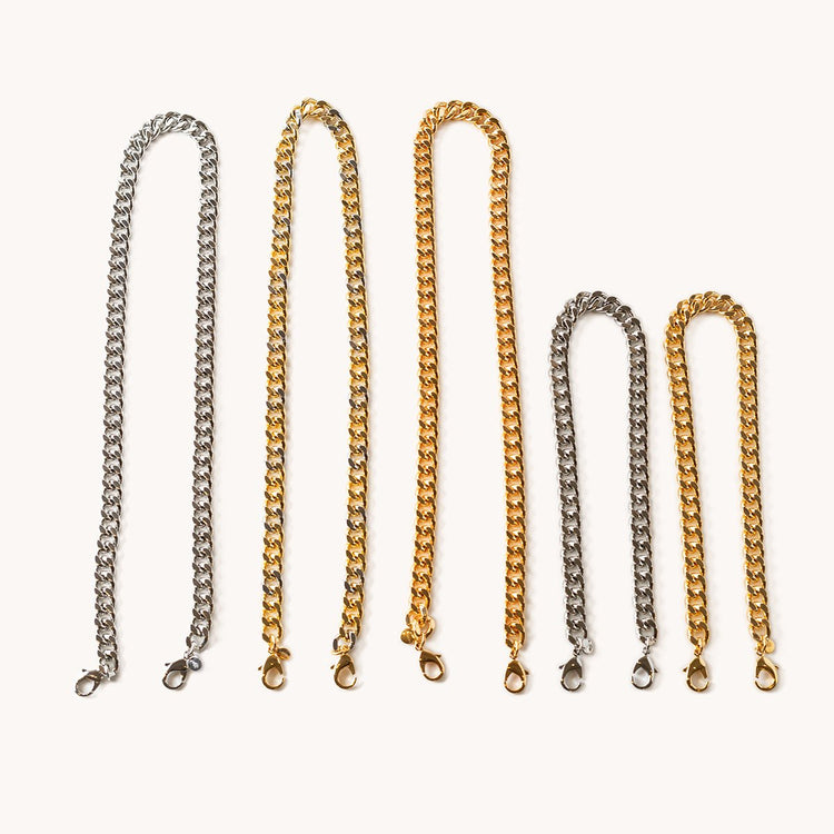 Bold Link Shoulder Chain | Plated Aluminum 7 main