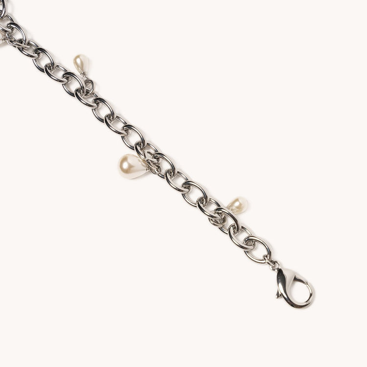 Pearl Drop Shoulder Chain | Plated Brass 2 main