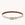 Reversible Shoulder Strap Colorblock Cream/Chestnut with Gold Hardware in Loop