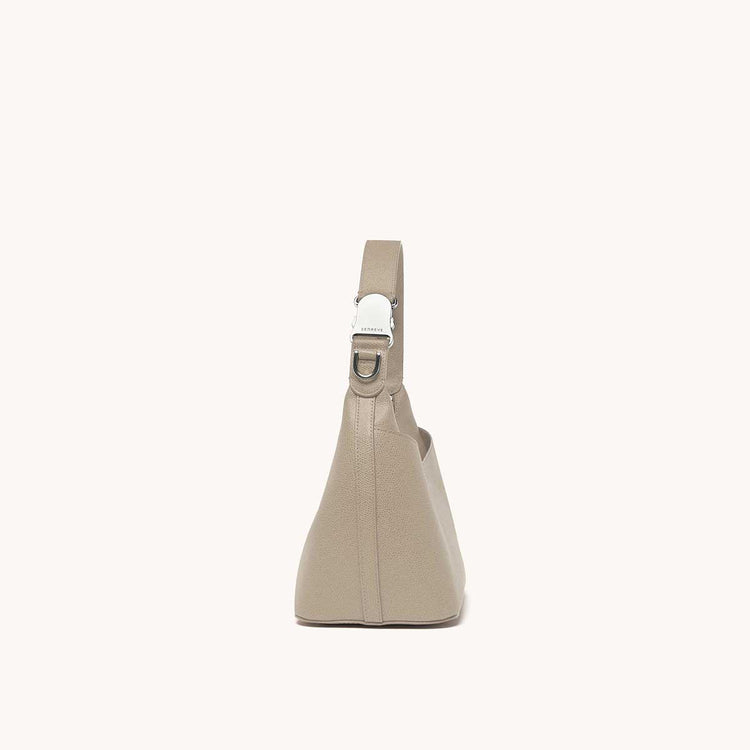 Strati Sporta Pebbled Sand with Silver Hardware Side