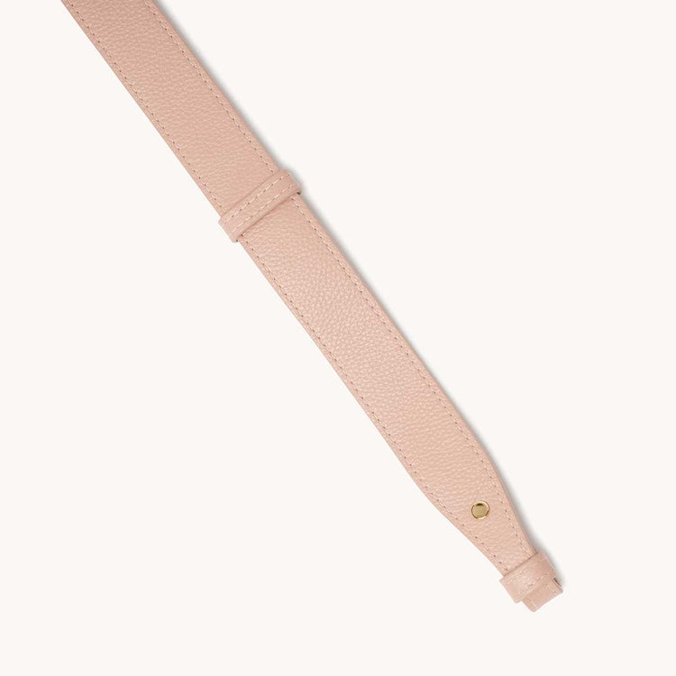 Strati Strap Dolce Rosé with Gold Details Close-up
