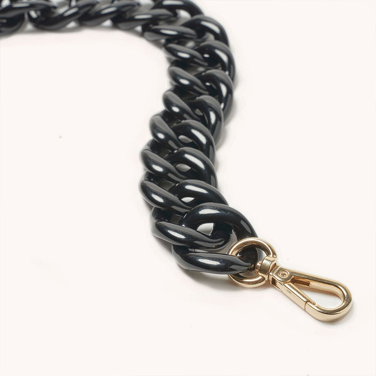 Twisted Braid Chain - Silver/Chrome Chain Luxury Strap for Petite Bags –  Mautto