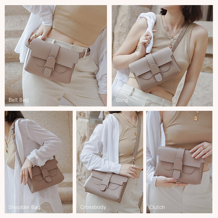 Perfectly Imperfect | Aria Belt Bag | Pebbled 5 main