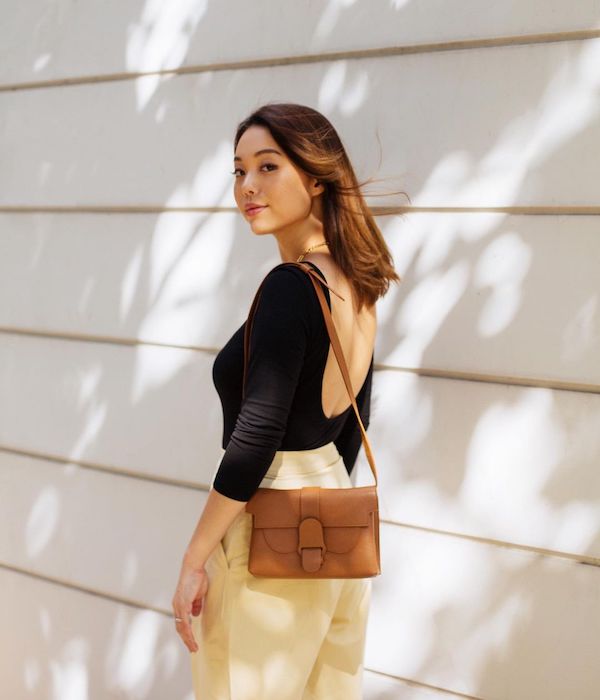 SENREVE - The Aria Belt Bag: a handbag as versatile as the women who wear  it. via @elizrahajeng #SENREVE #AriaBeltBag #DragonNoirAriaBeltBag  #PebbledMerlotAriaBeltBag #MimosaStormAriaBeltBag #HandsFreeBag #FannyPack  #LeatherFannyPack #BumBag