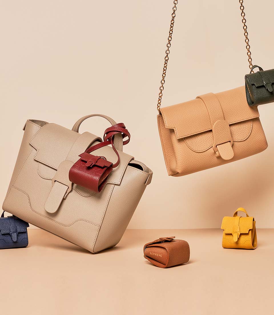 Senreve, brand website product image