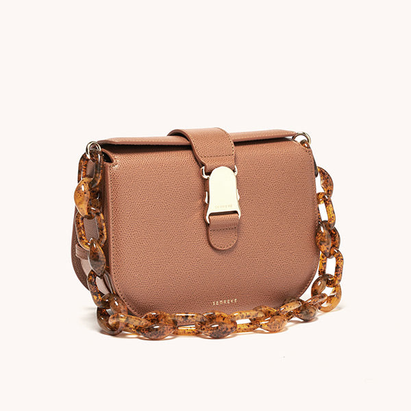 Senreve - Brown Reptile Coda Belt Bag – Current Boutique