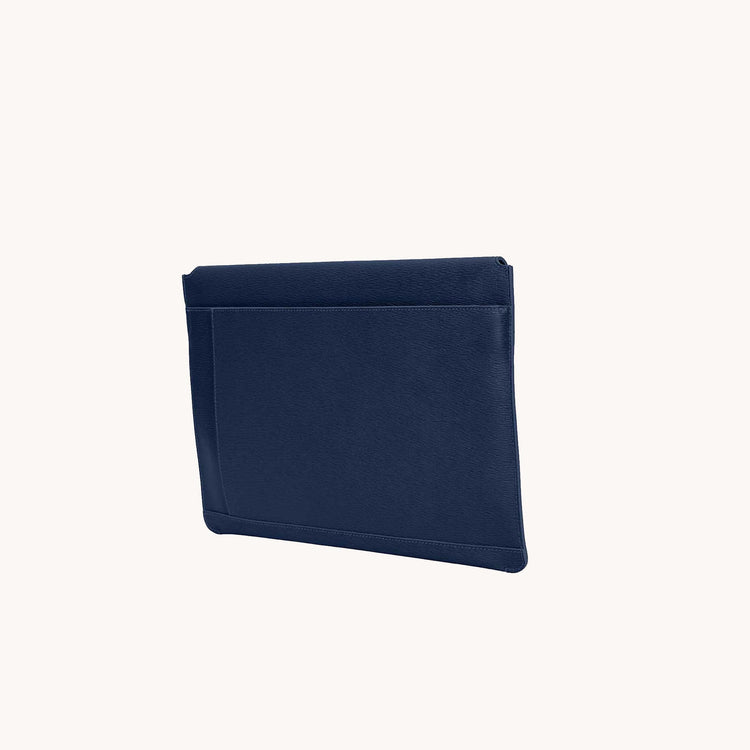 envelope laptop sleeve mimosa pilot back view with exterior pocket