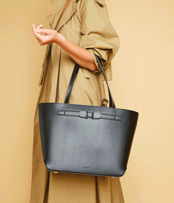 Cactus leather tote Clearance