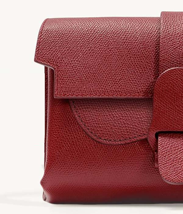 Senreve, Bags, Senreve Aria Pebbled Belt Bag In Merlot Shade