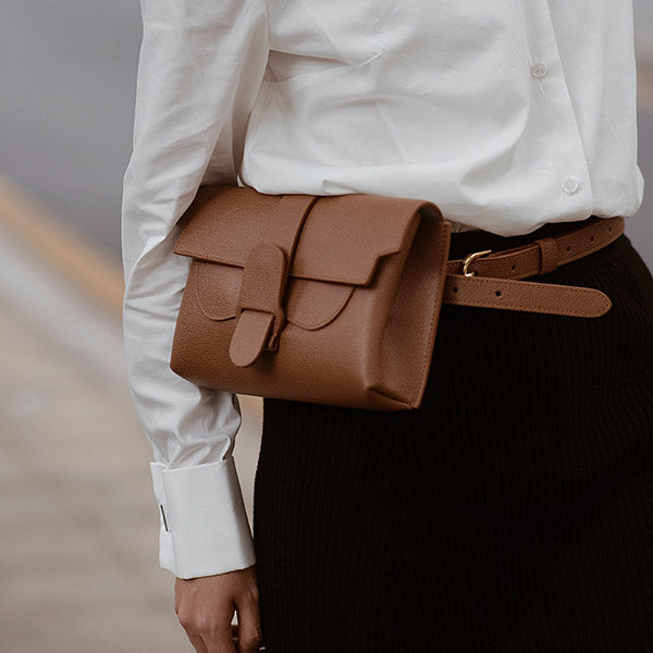 Belted waist bags on sale