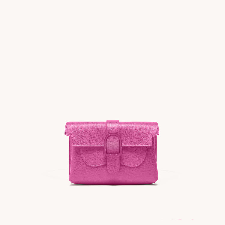 Senreve Mini Alunna Bag, Pebbled in Purple