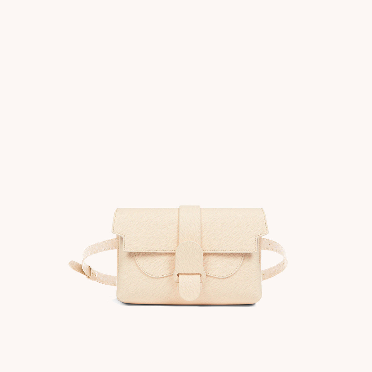 Senreve Aria Belt Bag (Pebbled Leather Cream)