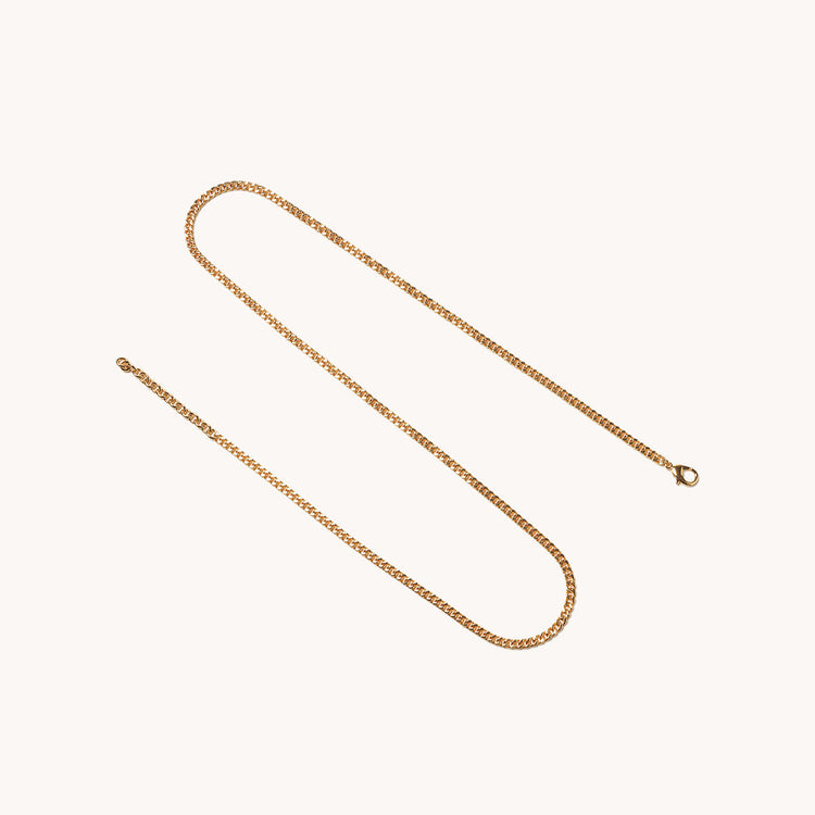 Flat Long Convertible Chain - Plated ($145 Value)