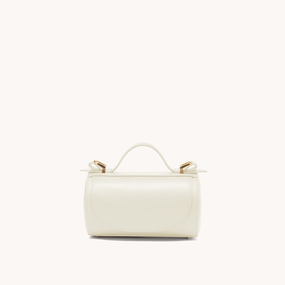 Mini Barrel Bag Pebbled